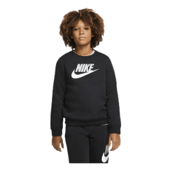 Nike Sportswear Club Fleece Big Kids' (Boys') Crew BLACK