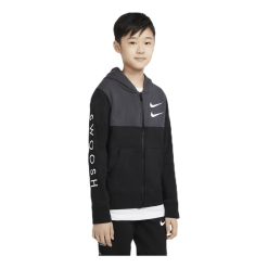Nike NSW Swoosh Zip Hoodie Jr Black/Grey