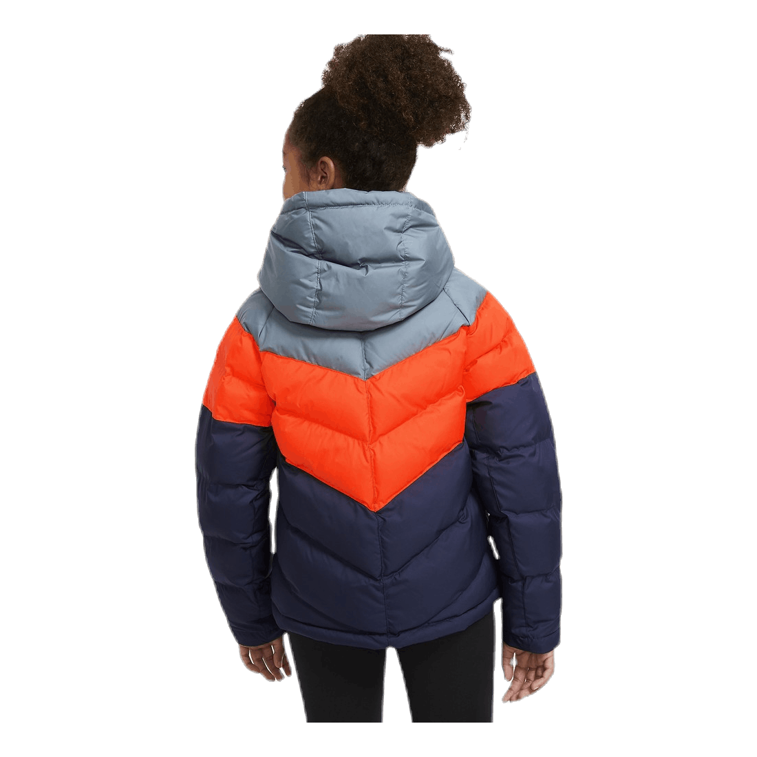 Nike Jr NSW Stadium Jacket Orange/Blue - Image 2