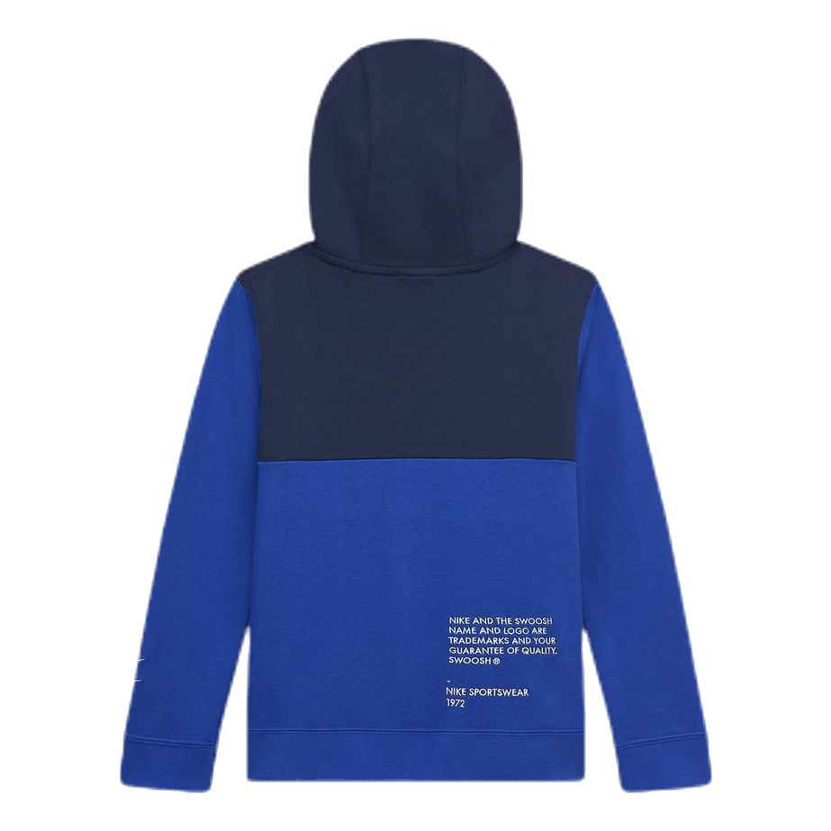 Nike Swoosh Hoodie Jr Blue - Image 2