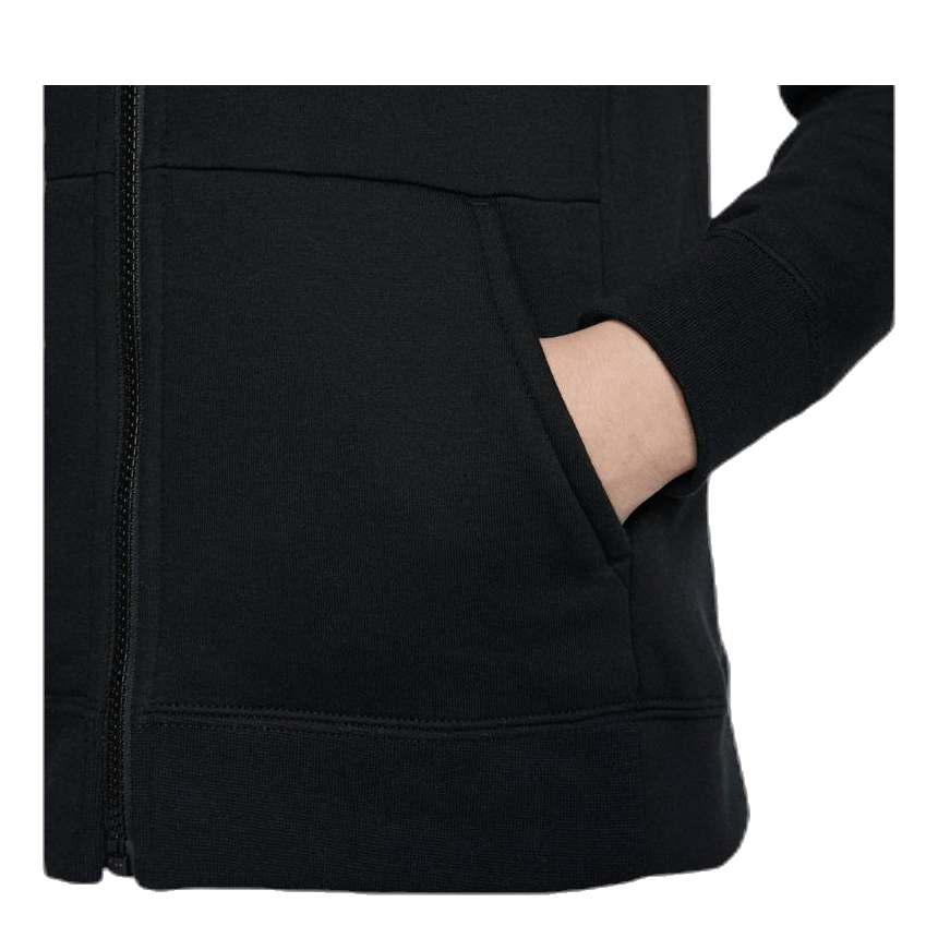 Nike PE Zip Hoodie Jr Black - Image 4