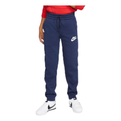 Nike Sportswear Club Fleece Big Kids' Pants MIDNIGHT NAVY/MIDNIGHT NAVY/WHITE