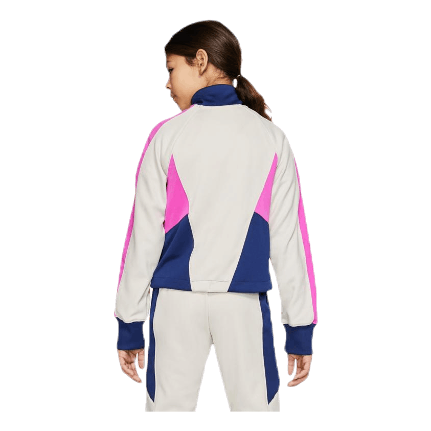 Nike Heritage Front Zip Jr Pink/White - Image 2