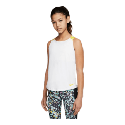 Nike Dri-FIT Tank Jr White/Yellow