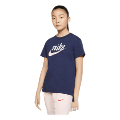 Nike Script Futura Tee Jr Blue
