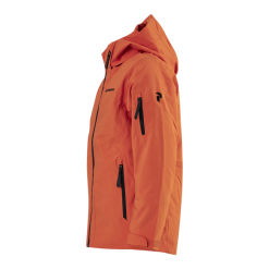 Peak Performance Jr Maroon Jacket Orange