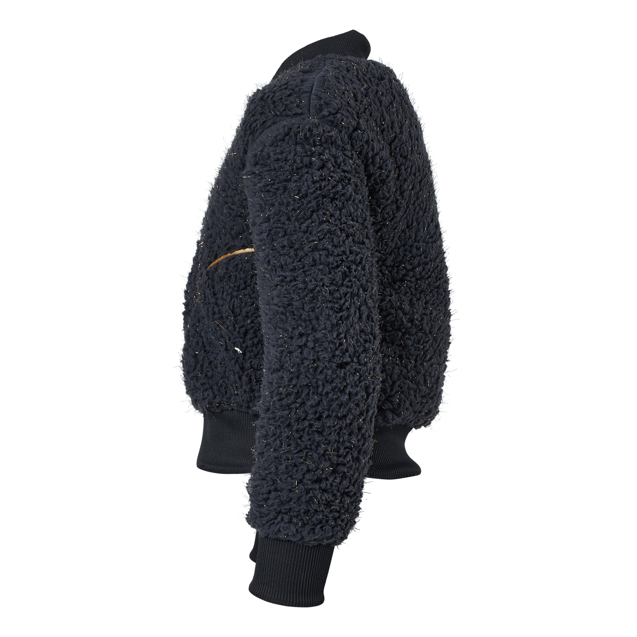 Nike NSW Sherpa Shine Bomber Jr Black - Image 2