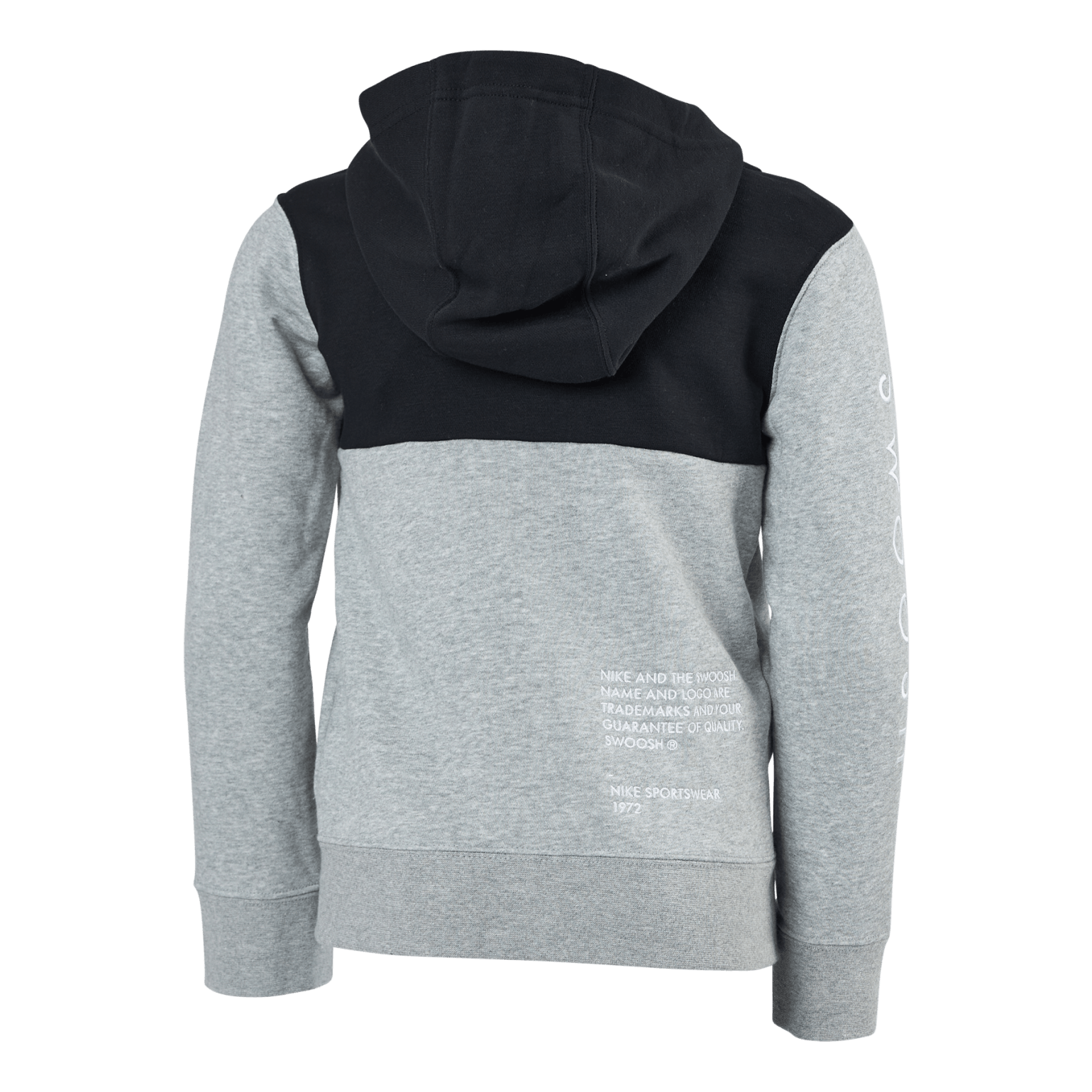 Nike NSW Swoosh Zip Hoodie Jr Grey - Image 3