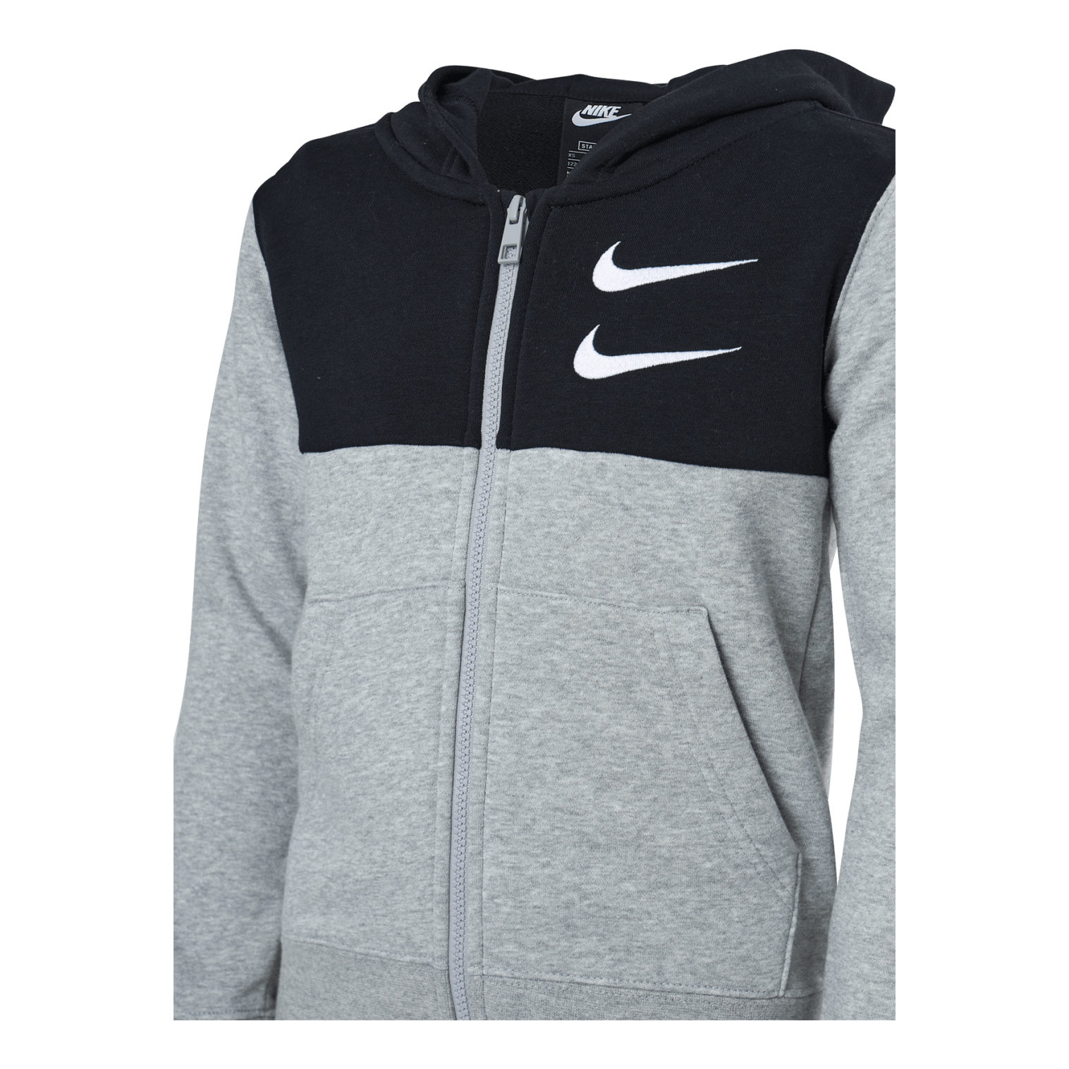 Nike NSW Swoosh Zip Hoodie Jr Grey - Image 4