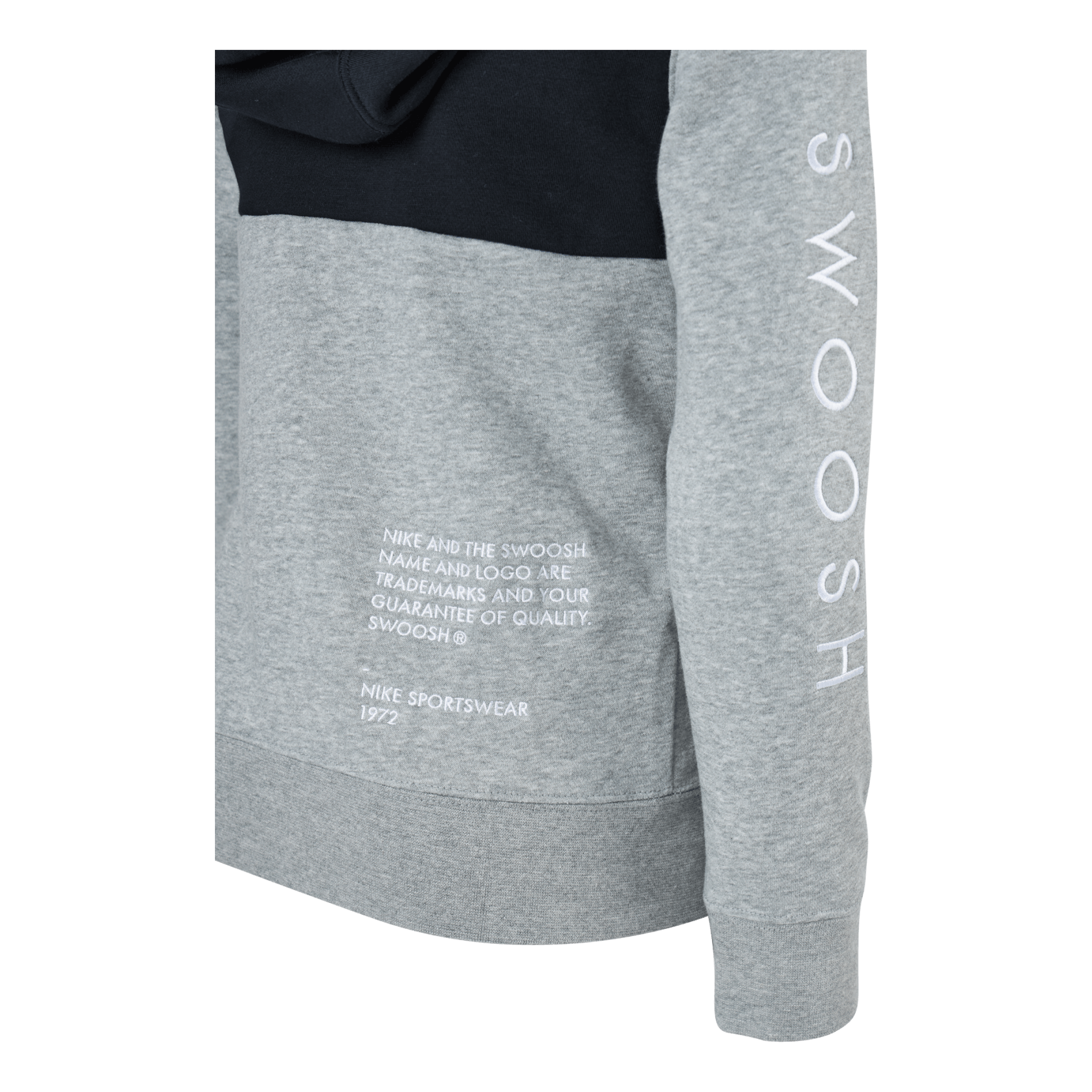 Nike NSW Swoosh Zip Hoodie Jr Grey - Image 5