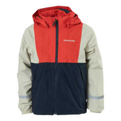 DIDRIKSONS Block Kids Jacket Blue/Red