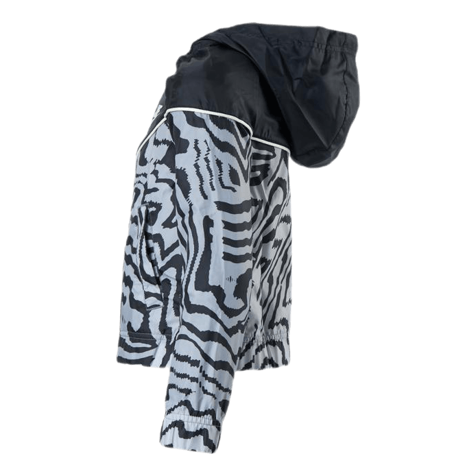 Nike NSW Windrunner AOP Jacket Black - Image 2