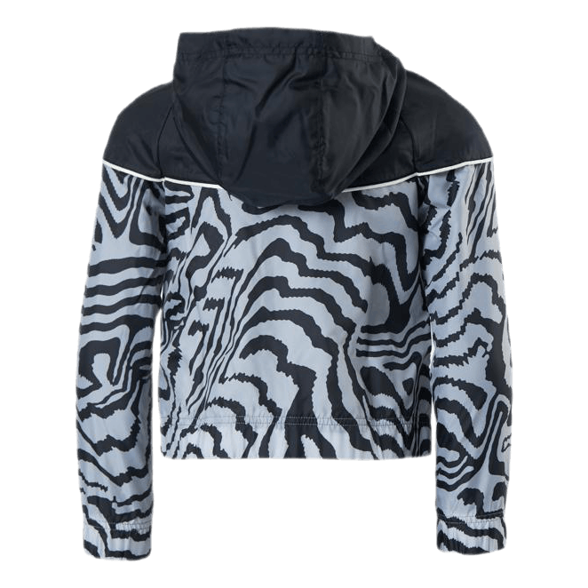 Nike NSW Windrunner AOP Jacket Black - Image 3