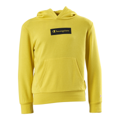 Champion Pastel Hooded Sweatshirt Jr Yellow
