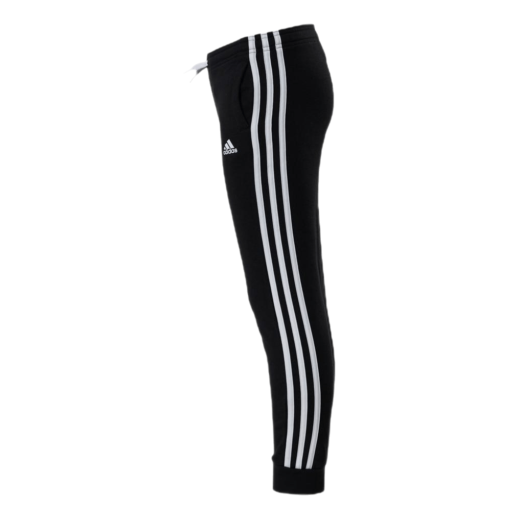 Adidas Girls Essentials 3 Stripes Ft Pant Black / White - Image 2