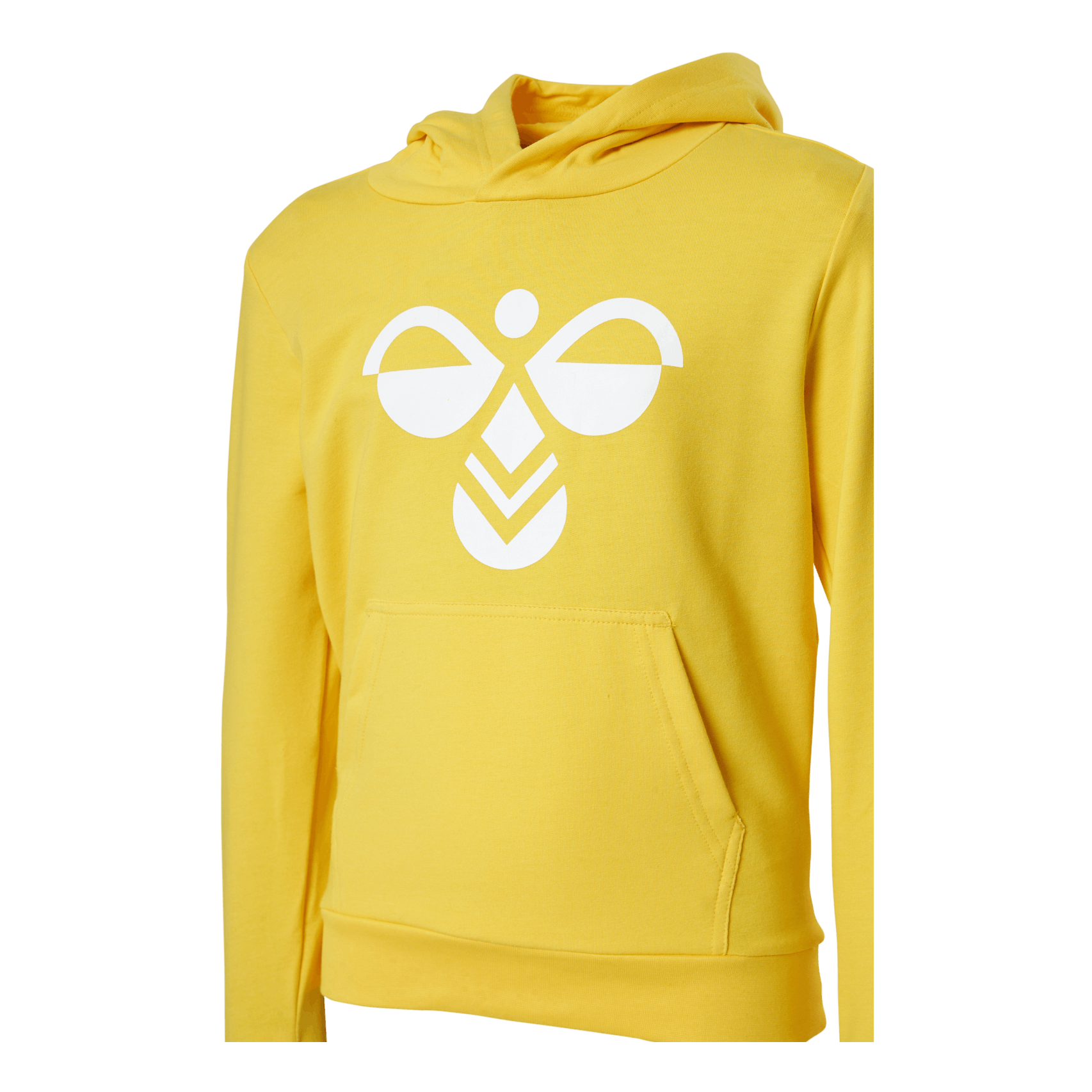 Hummel Jr Cuarto Hoodie Yellow - Image 4