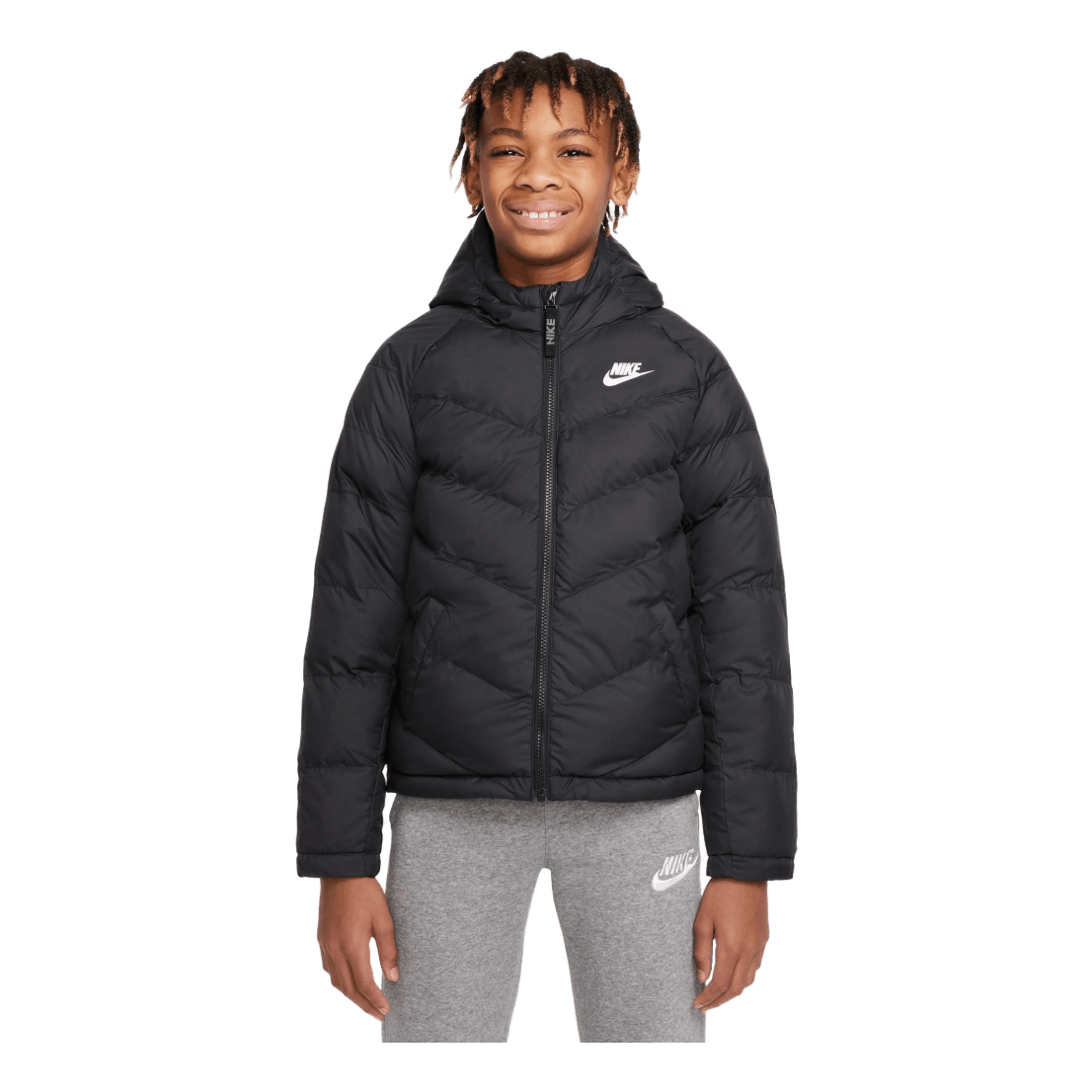 Nike Jr NSW Stadium Jacket Black