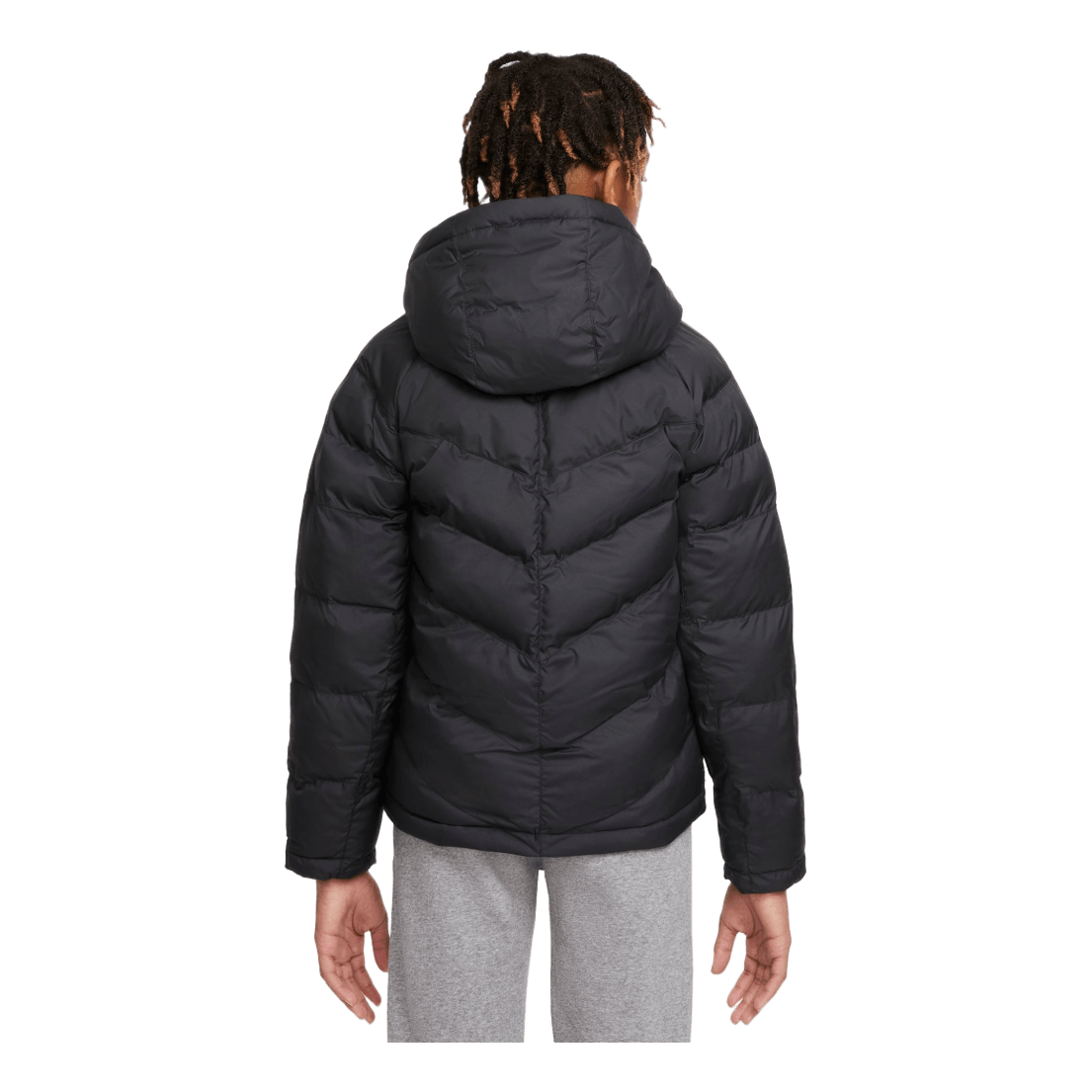 Nike Jr NSW Stadium Jacket Black - Image 4