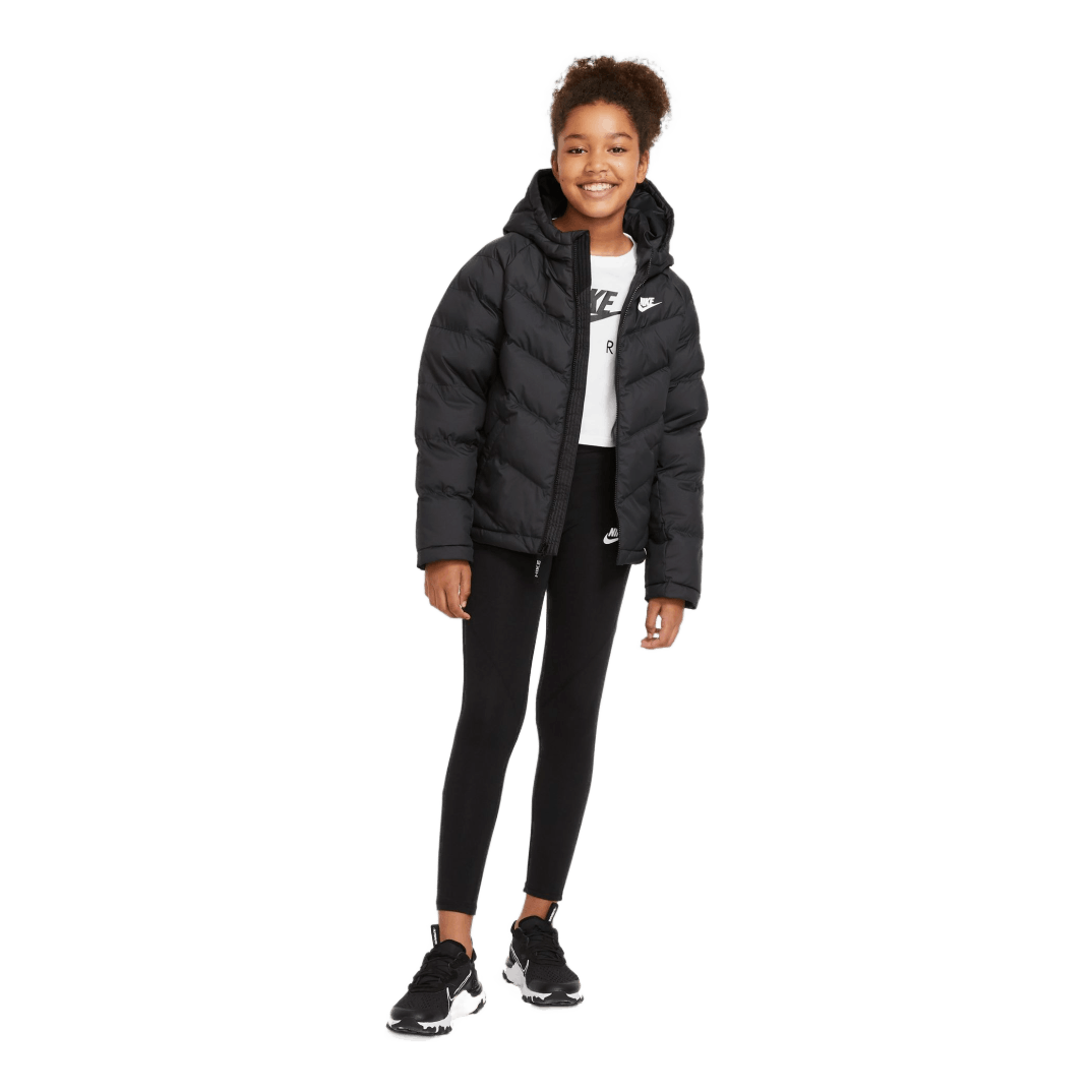 Nike Jr NSW Stadium Jacket Black - Image 6