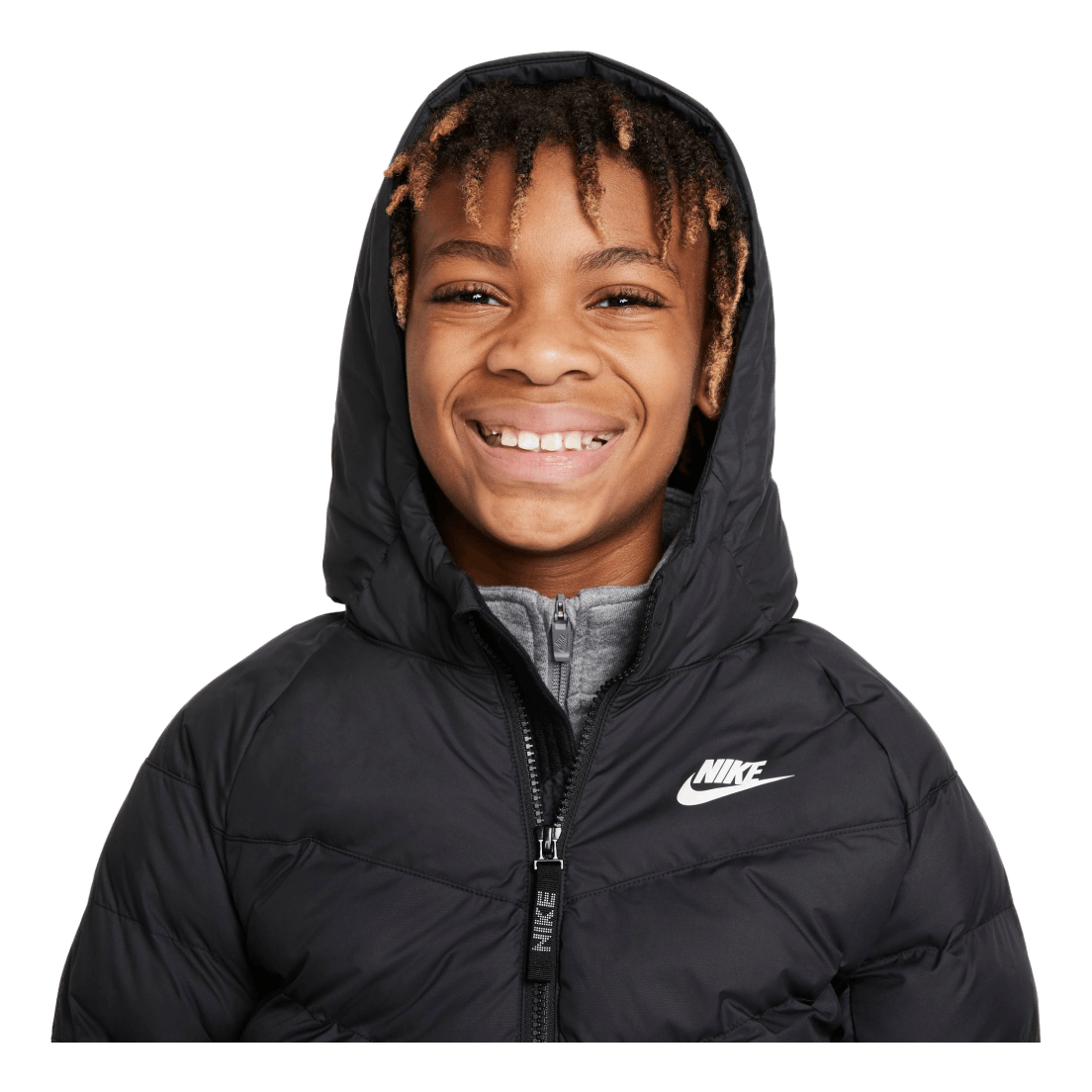 Nike Jr NSW Stadium Jacket Black - Image 7