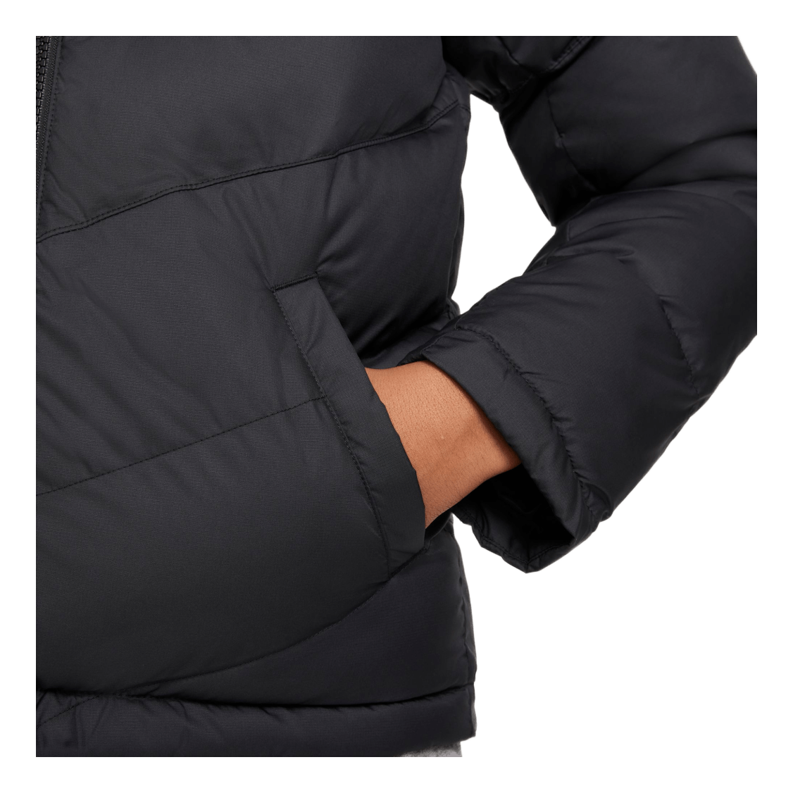 Nike Jr NSW Stadium Jacket Black - Image 9