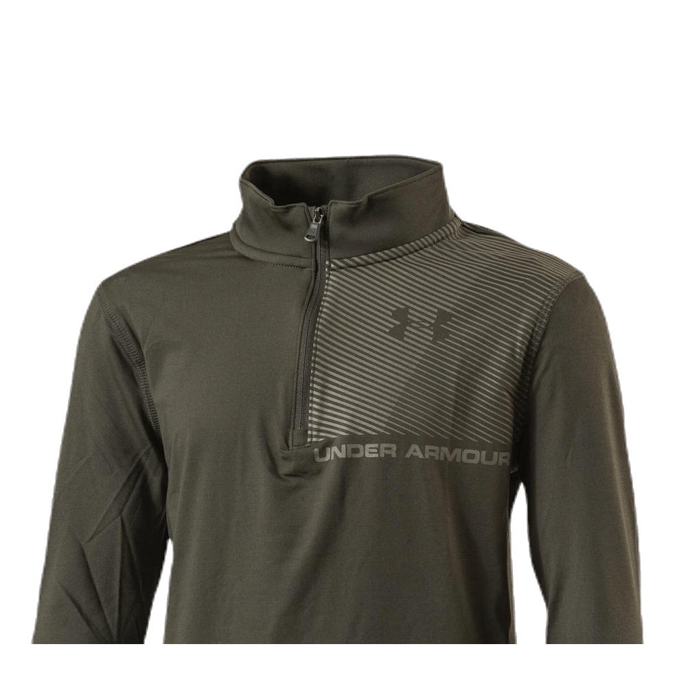 Under Armour Raid 1/4 Zip Jr Green - Image 4