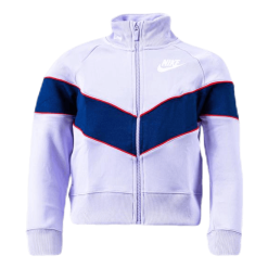 Nike Girls Heritage Front Zip Purple