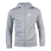 Nike NSW Repeat Poly Hoodie Youth White/Grey