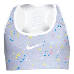 Nike Jr Reversible Pro Bra Grey