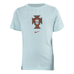 Nike Portugal Tee Evergreen Crest Jr White