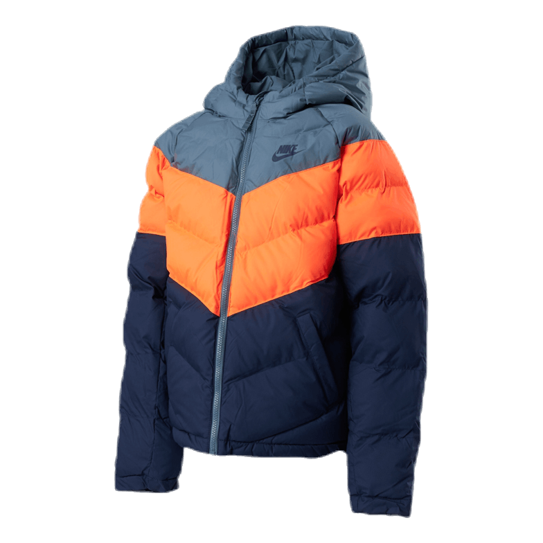 Nike Jr NSW Stadium Jacket Orange/Blue - Image 6