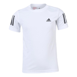 ADIDAS TENNIS Club 3 Stripes Tee Youth White
