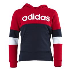 ADIDAS Linear CB Hoodie Jr Blue/Red