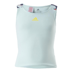 ADIDAS Girl Keyhole Tank Green