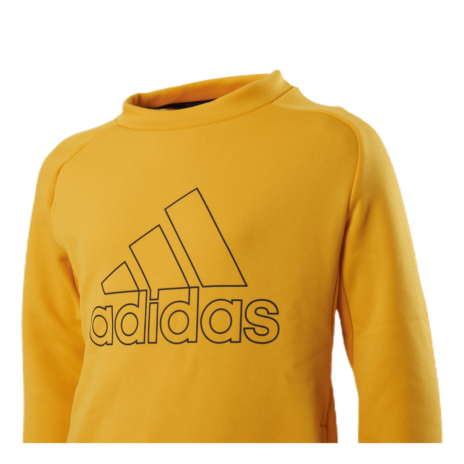 ADIDAS SW Crew Jr Yellow - Image 4