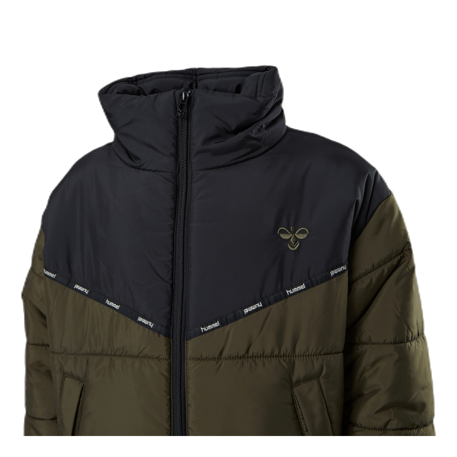 Hummel Jr Brant Jacket Green - Image 4