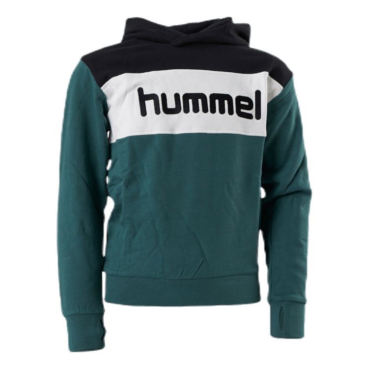 Hummel Jr Morten Hoodie Green