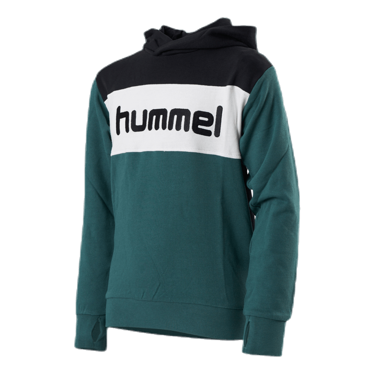 Hummel Jr Morten Hoodie Green - Image 4