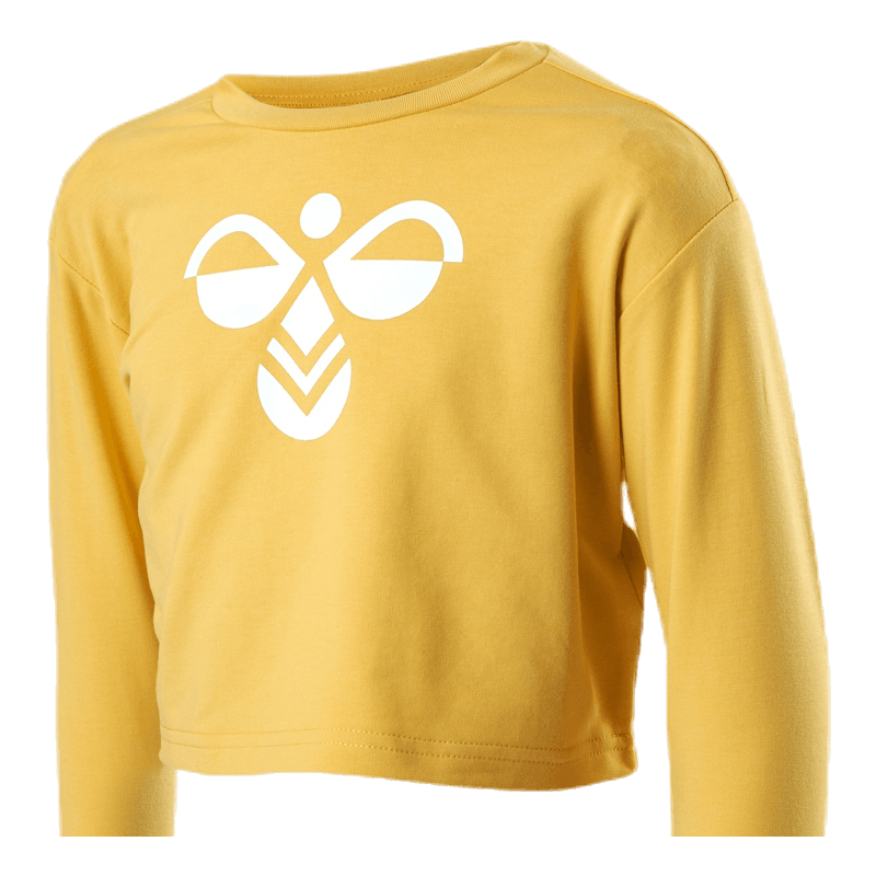 Hummel Jr Cinco Sweatshirt Yellow - Image 4