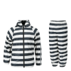 Racoon Gary Fleece Rain Set White/Black