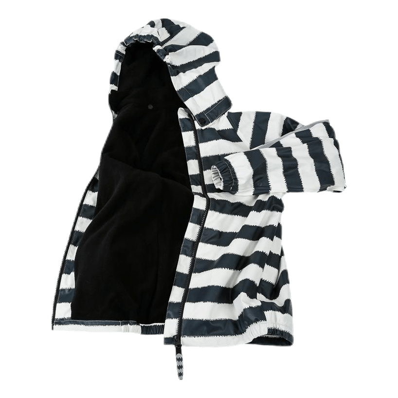 Racoon Gary Fleece Rain Set White/Black - Image 5