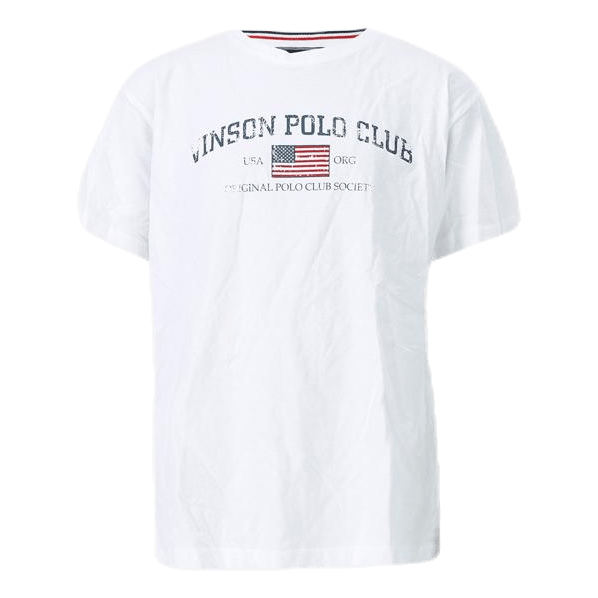 Vinson Polo Club Henley Jr White