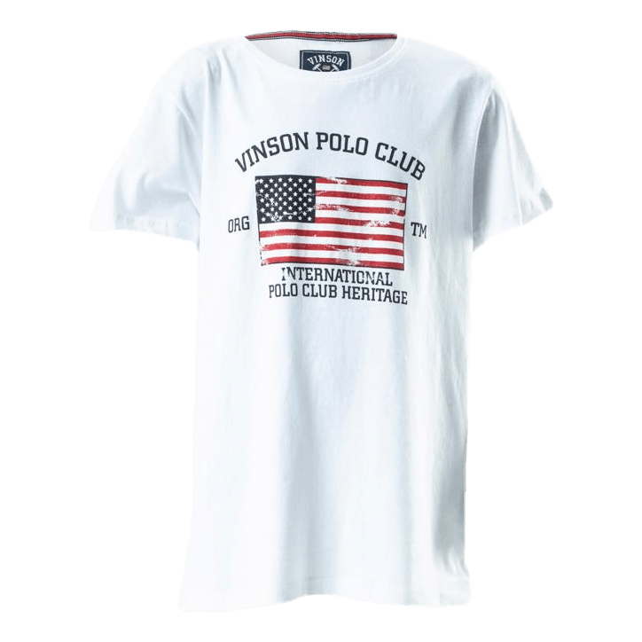 Vinson Polo Club T-Shirt Jovani White