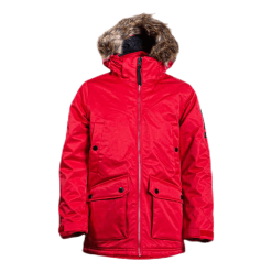 Peak Performance Jr Local Parka Red