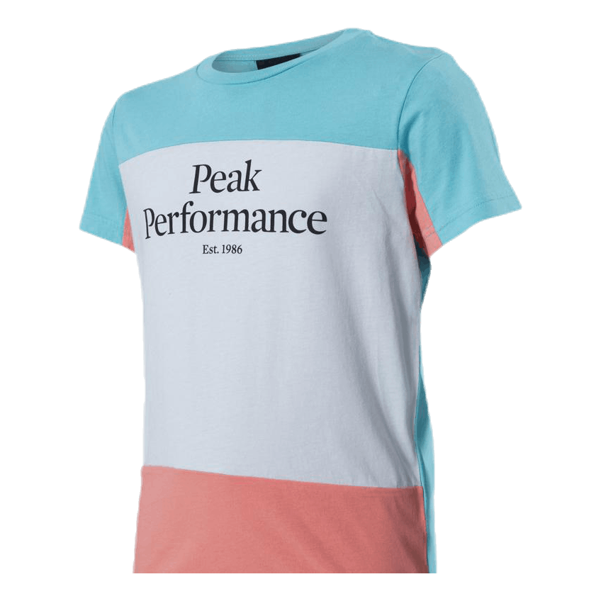 Peak Performance JR Original Blocked Tee Pink - Image 3
