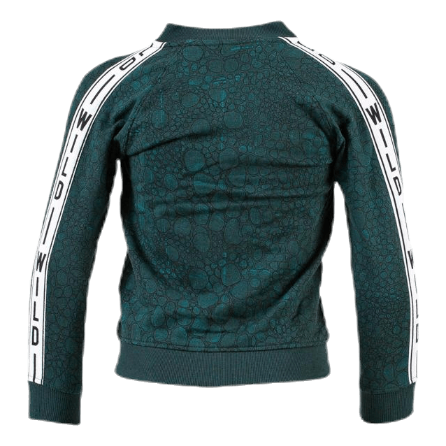 NAME IT Naskin Ls Sweat Card Green - Image 3