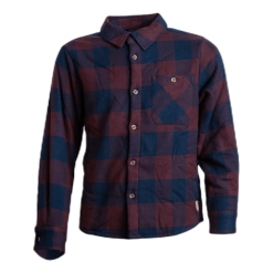 NAME IT Nashion Ls Teddy Shirt Blue