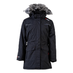 ZigZag Gitte Girl Melange Parka W-PRO 10000 Grey