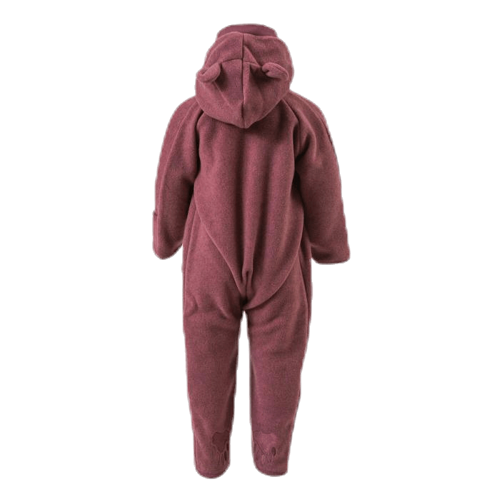 Molo Umeko Fleece Overall Red - Image 3