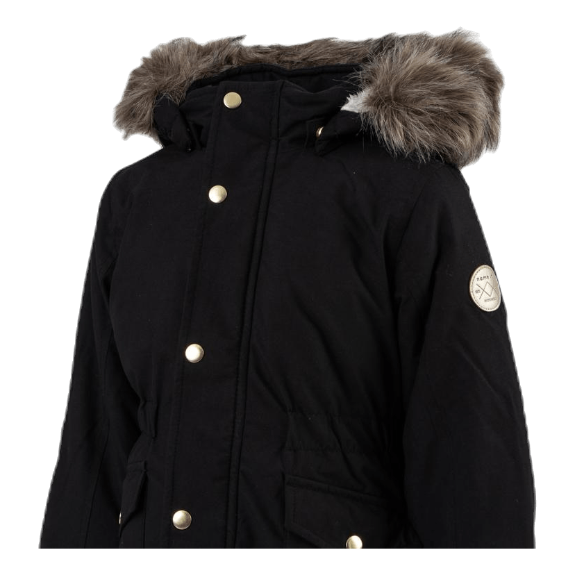NAME IT Mibis Parka Jacket Pb Black - Image 4